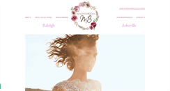 Desktop Screenshot of maggibridal.com